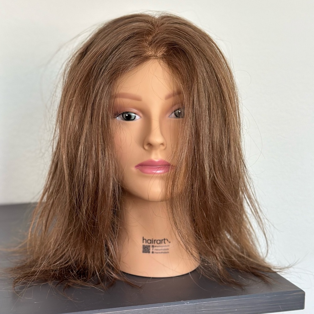 HairArt 100 % Virgin Hair Mannequin - Light Brown